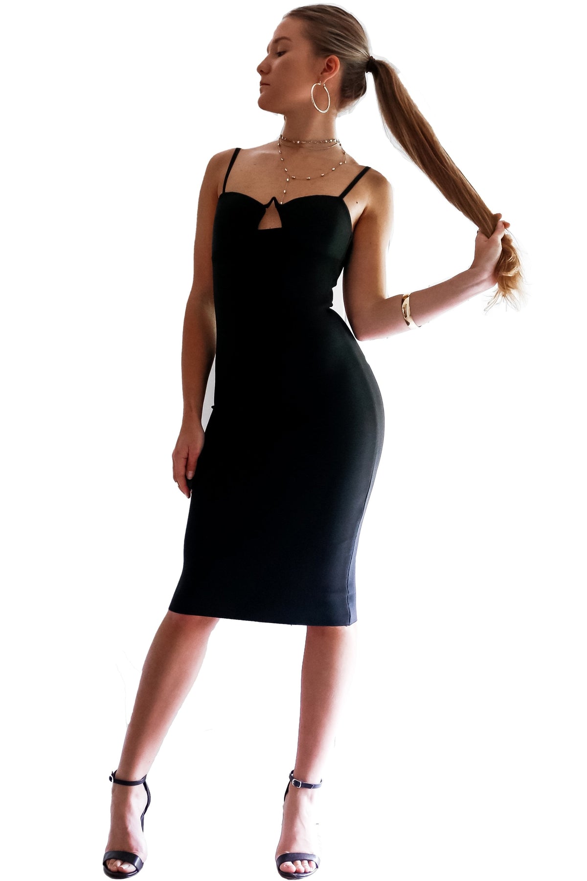 Mandy Dress | Black - Fashion Flash Boutique
