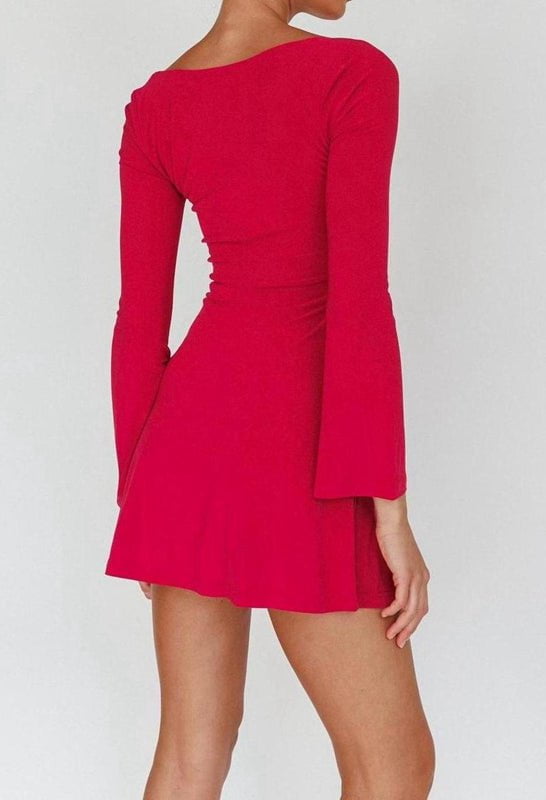 Namari Dress | Plum - Fashion Flash Boutique
