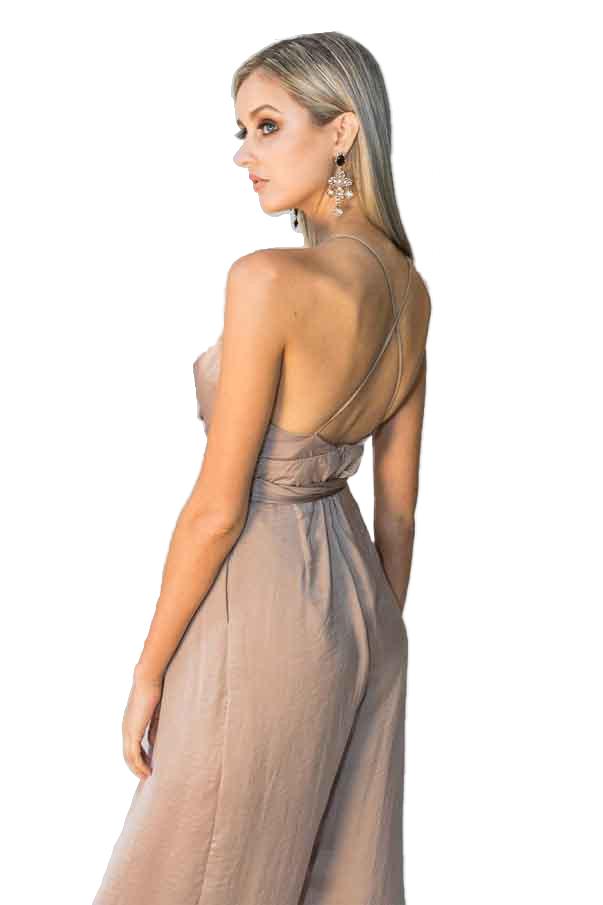 Paris Pantsuit | Champagne - Fashion Flash Boutique