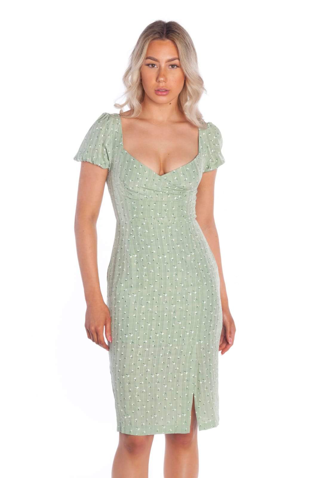 Primrose Dress | Green - Fashion Flash Boutique