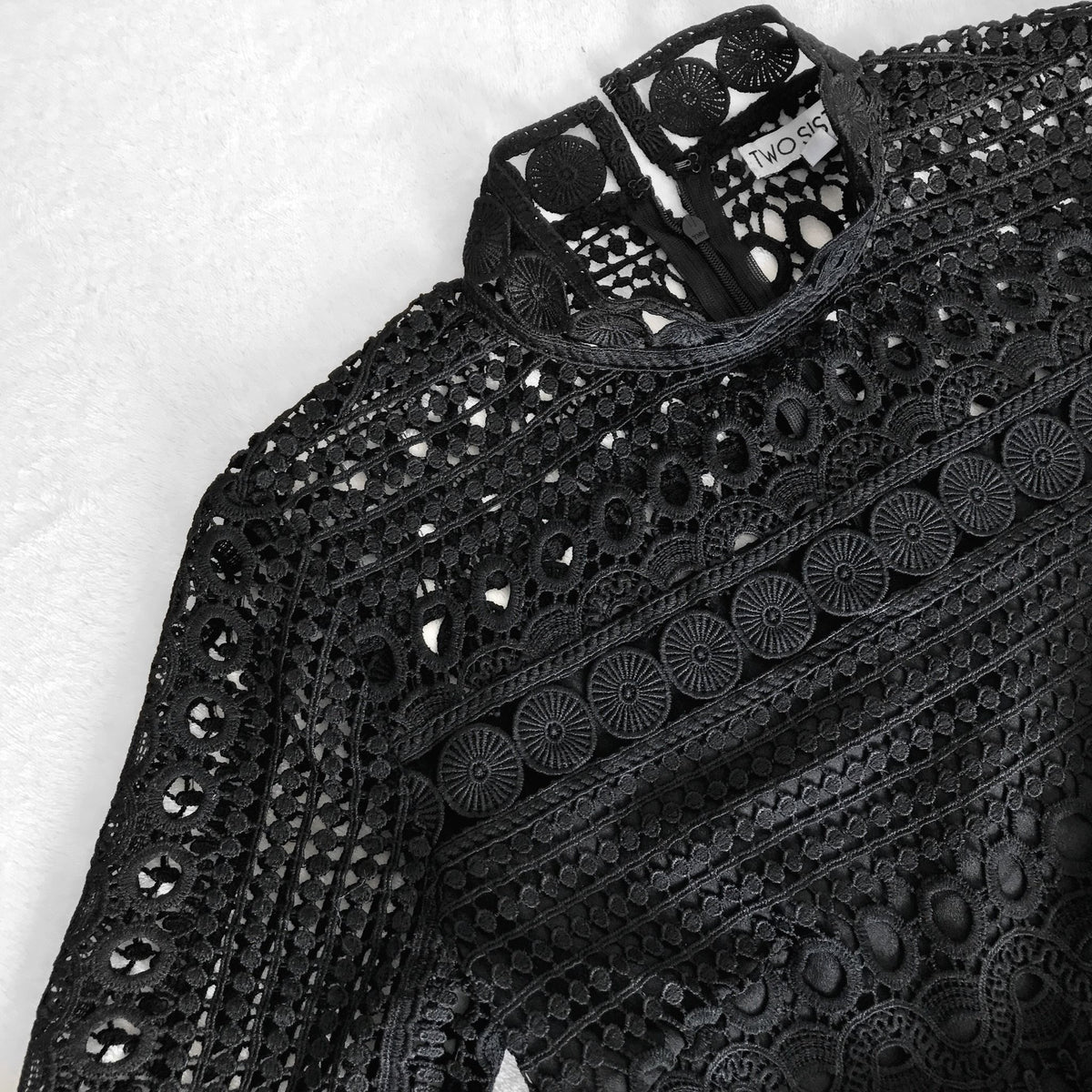 Riverdale Lace Long Sleeve Dress | Black - Fashion Flash Boutique